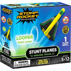 Stomp Rocket Παιχνίδι Ρίψης Στόχου Looper Stunt Plane Refill STRSR100011