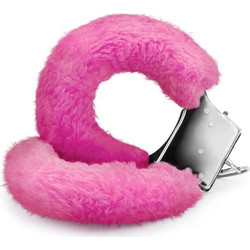 Crushious Love Furry Χειροπέδες Ροζ