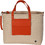 Percey Ψάθινη Τσάντα Θαλάσσης Ώμου Κόκκινη 37x40cm WHB-BE700125