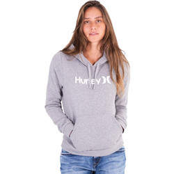 Hurley Γυναικείο Φούτερ με Κουκούλα & Τσέπες Γκρι HAGFL21OO-H063