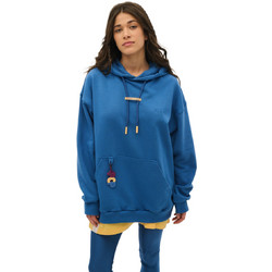 PCP Vienna Γυναικείο Φούτερ Oversized με Κουκούλα & Τσέπες Navy Μπλε 2025S07-0000