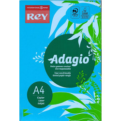 Rey Adagio Χαρτί Α4 80gr/m² 250 Φύλλα Μπλε