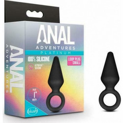 Blush Anal Adventures Platinum Loop Πρωκτική Σφήνα Μαύρη