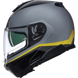 Nolan N100-6 Incognito 346 Grey Yellow Black Κράνος Μηχανής Flip-Up