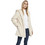 Urban Classics Γυναικεία Γούνα με Κουκούλα Εκρού TB2375-00555