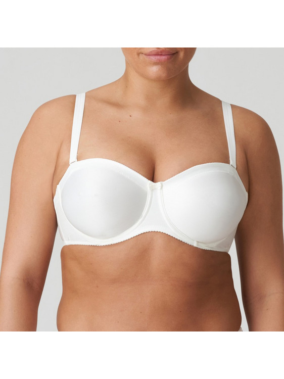 Primadonna Σουτιέν Strapless με Ελαφριά Ενίσχυση με Μπανέλα Λευκό 0161331COG