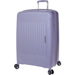 Diplomat TD8001 Βαλίτσα Μεγάλη 74x49x32cm με 4 Ρόδες Λιλά