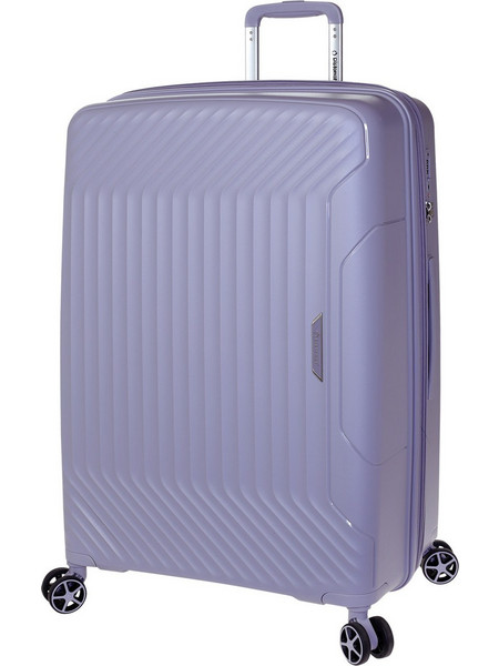 Diplomat TD8001 Βαλίτσα Μεγάλη 74x49x32cm με 4 Ρόδες Λιλά
