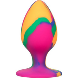 CalExotics Cheeky Tie-Dye Large Πρωκτική Σφήνα 9cm D-232204