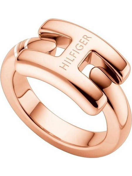 Tommy Hilfiger Γυναικείο Δαχτυλίδι από Ατσάλι Ροζ Χρυσό 2700455