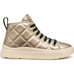 Geox Laquinny Παιδικά Sneakers Μποτάκια Χρυσά J56M3F000NFC2010