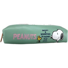 Back Me UP Peanuts Friends Κασετίνα Βαρελάκι Πράσινο Mint 365-04005