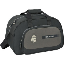 Safta Real Madrid 712524273 Παιδικό Σακ Βουαγιάζ 22lt Γκρι