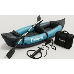 LK-2900 Φουσκωτό Kayak 2 Ατόμων Μαύρο Γαλάζιο