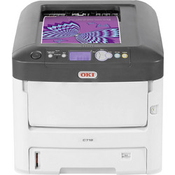OKI C712 Έγχρωμος Εκτυπωτής Laser με Wi-Fi