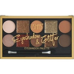 Ushas Cosmetics Eyeshadow & Glitter Παλέτα Σκιών 6gr
