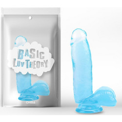 Chisa Novelties Sexy Fantasy Ρεαλιστικό Dildo με Βεντούζα & Όρχεις 20.5cm Μπλε
