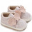 Childrenland Βρεφικά Sneakers Αγκαλιάς Ροζ Χρυσά D4300