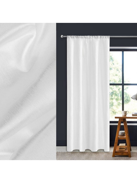 Κουρτίνα Παραθύρου με Τρέσα 140x260 1227684 Off White