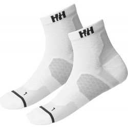 Helly Hansen Ανδρικές Κάλτσες Κοντές με Σχέδια Λευκές 2Pack 67534-001
