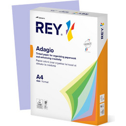 Rey Adagio Χαρτί Α4 80gr/m² 500 Φύλλα Λιλά