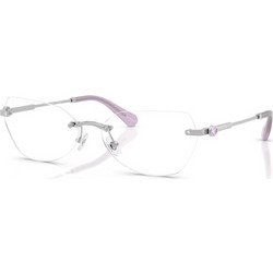 Swarovski SK1031 4001 Γυναικείος Σκελετός Γυαλιών Οράσεως Μεταλλικός Ασημί