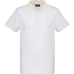 Schott Ανδρική Μπλούζα Polo Κοντομάνικη Λευκή 526090