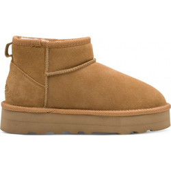 Marco Tozzi Γυναικεία Μποτάκια Πλατφόρμα Suede Ταμπά 2-26481-45-305