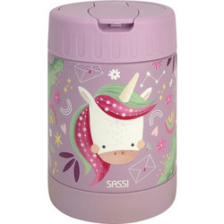 Sassi Βρεφικό Θερμός Φαγητού Ανοξείδωτο Sparkly the Unicorn 350ml