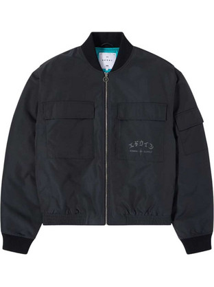 Edwin Ανδρικό Μπουφάν Χειμωνιάτικο Bomber Navy Μπλε I035750-89.00