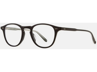 Garrett Leight HAMPTON BK Ανδρικός Σκελετός Γυαλιών Οράσεως Κοκάλινος Μαύρος