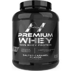 NutriYummy Premium Whey Salted Caramel Πρωτεΐνη Ορού Γάλακτος Γράμμωσης 2kg