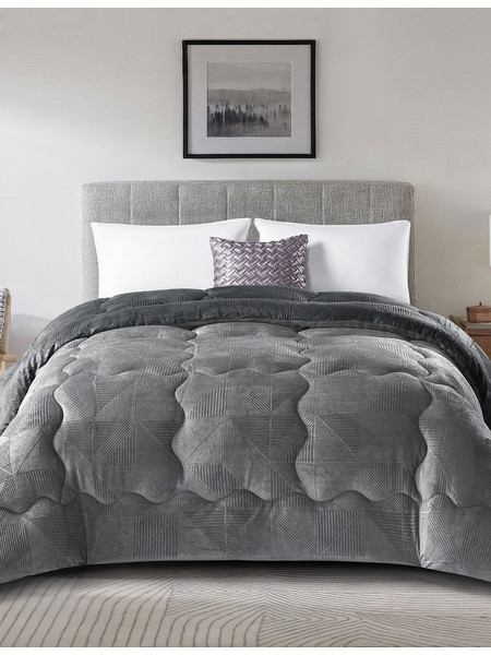 MADI Κουβερτοπάπλωμα King Size 240x260 Nivoro Anthracite