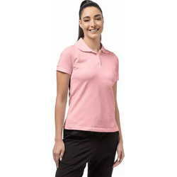 Bodymove Γυναικεία Αθλητική Μπλούζα Polo Ροζ 1401-24