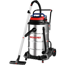WORKPRO WP423006CE Σκούπα Υγρών / Στερεών 3200W με Κάδο 80lt