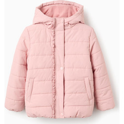 Zippy Παιδικό Μπουφάν Χειμωνιάτικο Puffer Αντιανεμικό Ροζ 31074022038