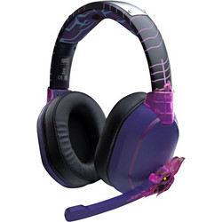 Lexip Sasuke Revenge Naruto Shippuden Ασύρματο Gaming Headset Over Ear Purple