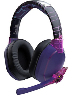Lexip Sasuke Revenge Naruto Shippuden Ασύρματο Gaming Headset Over Ear Purple