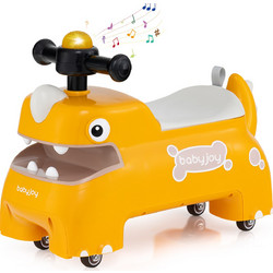 Costway Περπατούρα Ride On Αυτοκινητάκι 18m+ TQ10398YW