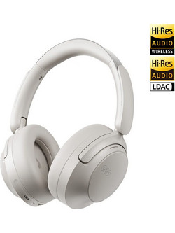 QCY H3S Ασύρματα Bluetooth Ακουστικά Over Ear με Noise Cancelling Λευκά
