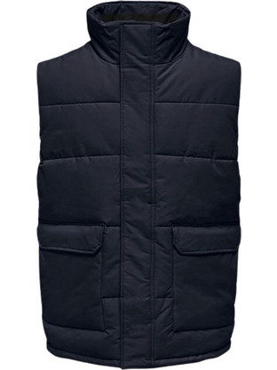 Only & Sons Ανδρικό Μπουφάν Puffer Navy Μπλε 22025926