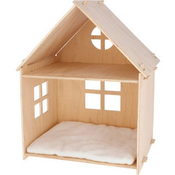 Kerbl Yvi Ξύλινo Σπιτάκι Γάτας 53x38x67.5cm Μπεζ
