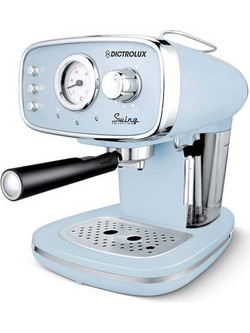 Dictro Lux 880304 Μηχανή Espresso 1100W 15bar