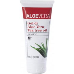 Bioearth Aloe Vera & Tea Tree Oil After Sun Gel Σώματος 100ml