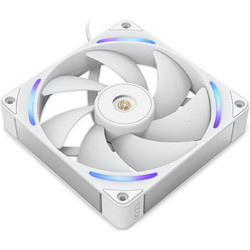 NZXT F140X Case Fan 140mm RGB με Σύνδεση 4-Pin PWM White