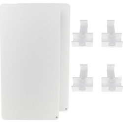 t.akustik PET Wall Absorber 120 Ηχοαπορροφητικά Πάνελ 60x120x5cm 2τμχ White