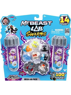 Giochi Preziosi Mr. Beast Lab Swarms Hyper Fusion Mega Pack BTR17000 Σετ Φιγούρες Δράσης για 5+ Ετών