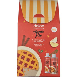 Dalon Care & Beauty Apple Pie Shower Gel 300ml & Body Milk 200ml