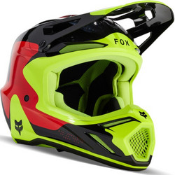 Fox Racing V3 Revise Multicolor Κράνος Μηχανής Motocross