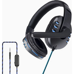 Ovleng P3 Gaming Headset Over Ear Black Blue